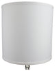 FenchelShades Drum Lampshade 12"x12"x12", Linen White
