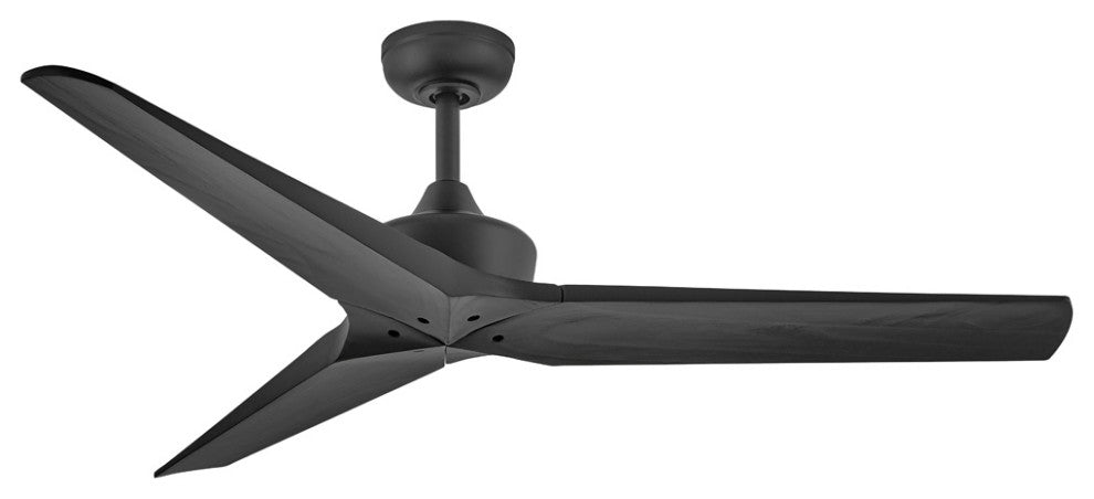 Hinkley Chisel 52" Smart Fan, Matte Black