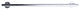 Elizabeth 24 in. Wall Mounted Towel Bar in Chrome