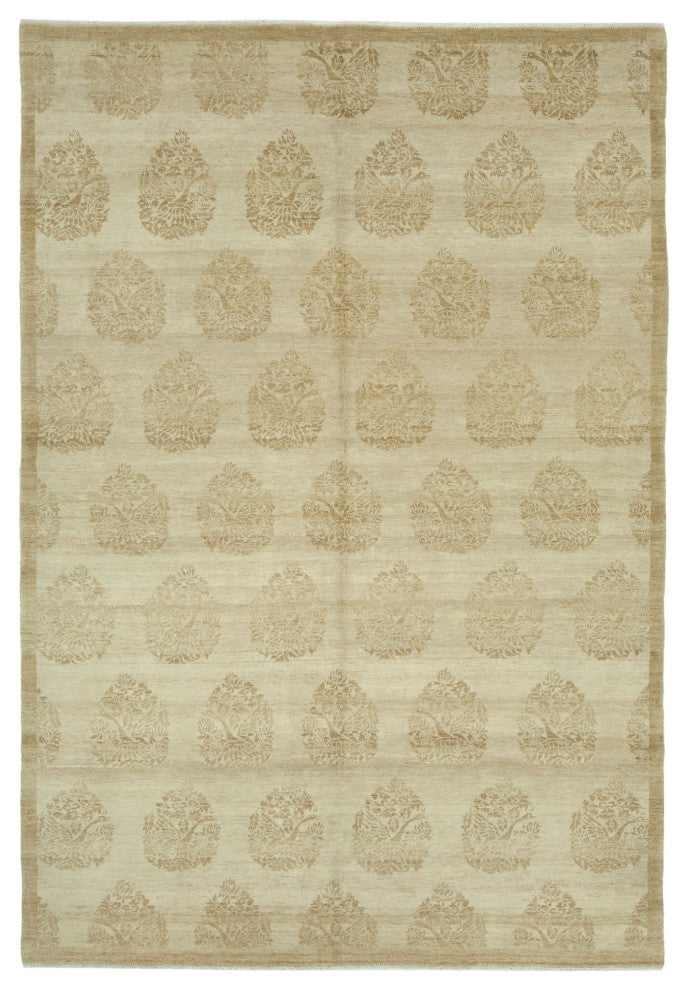 Rug N Carpet - Hand-Knotted Oriental 5' 11" x 8' 7" Wool Oushak Area Rug