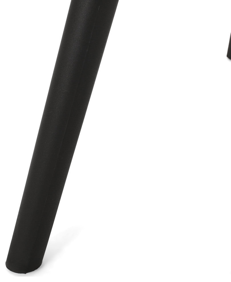 Posey Outdoor Dining Chair, Black