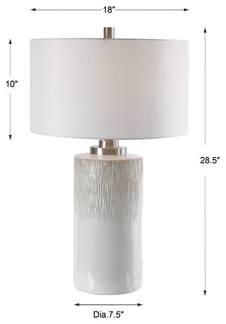 Uttermost Georgios Cylinder Table Lamp