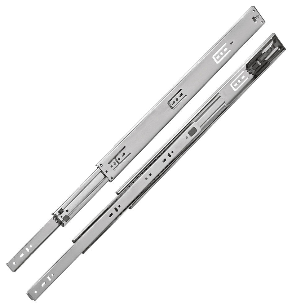 10 Pairs Rok Push To Open 22" Full Extension Ball Bearing Drawer Slide