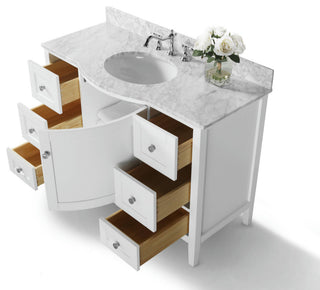 Lauren 48" Bath Vanity Set, White