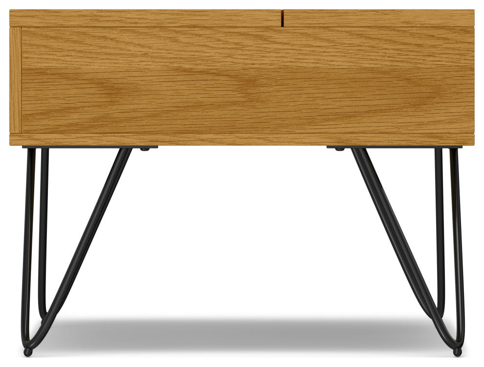 Hunter Lift Top Coffee Table in Oak Veneer, Oak Veneer