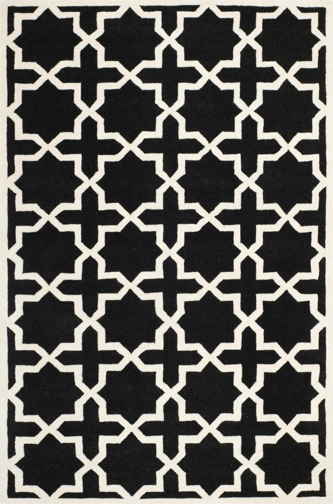 Safavieh CHT732K 7' Round Black Rug