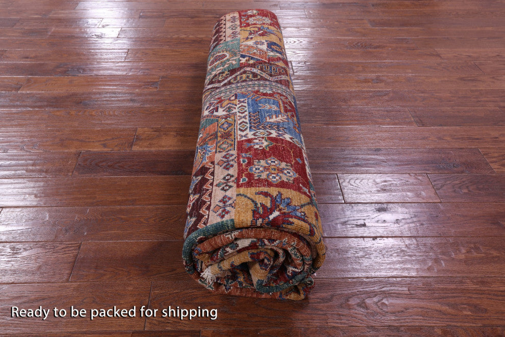 Handmade Super Kazak Wool Rug 8' 4" X 11' 0" Q11227