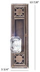 Oxford Door Set 3 3/8" X 18"