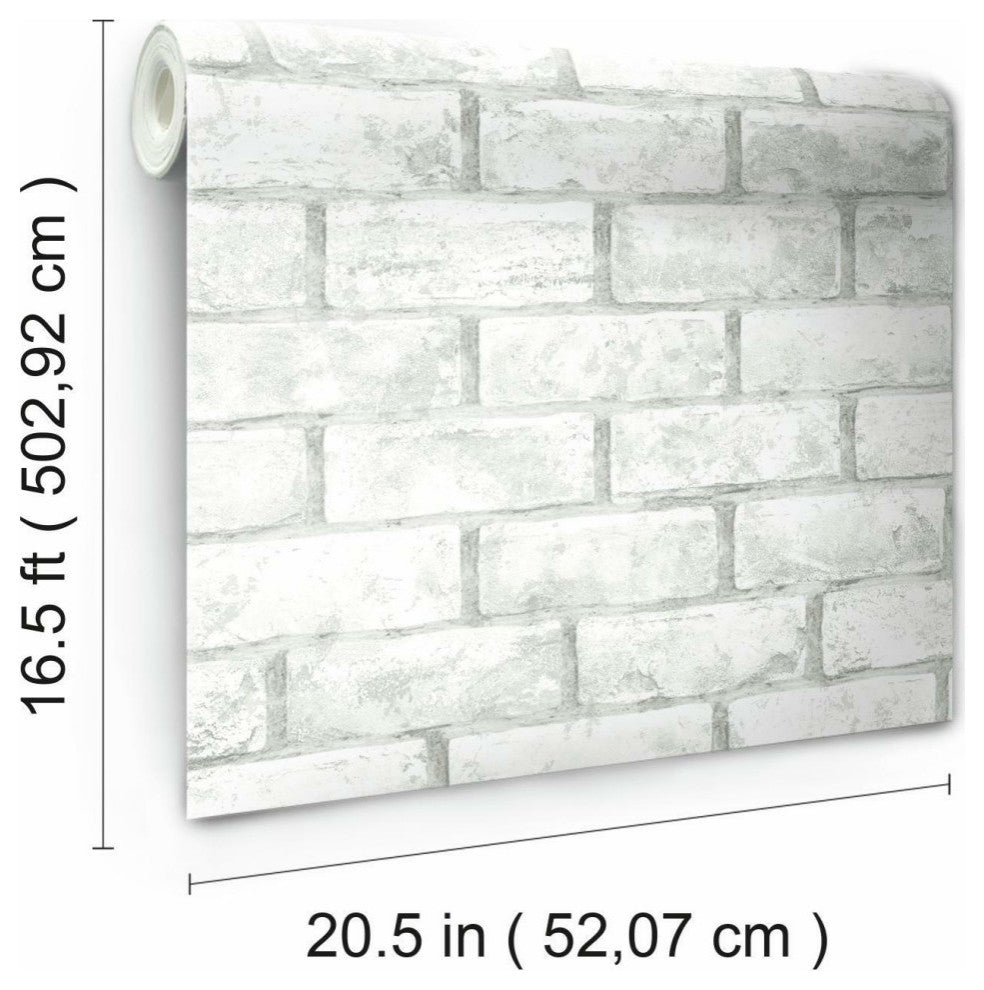 Brick Peel & Stick Wallpaper