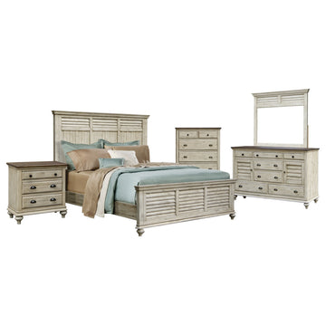 Sunset Trading Shades of Sand 5 Piece King Bedroom Set