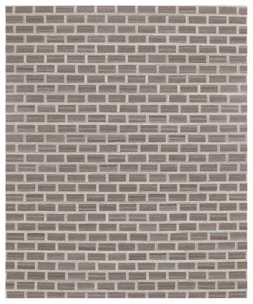 Beige Modern Cowhide Rug 8'x10'