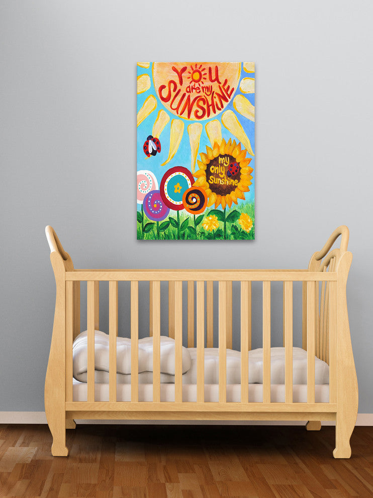 Marmont Hill, "My Only Sunshine" by Nicola Joyner Print on Wrapped Canvas, 24x36