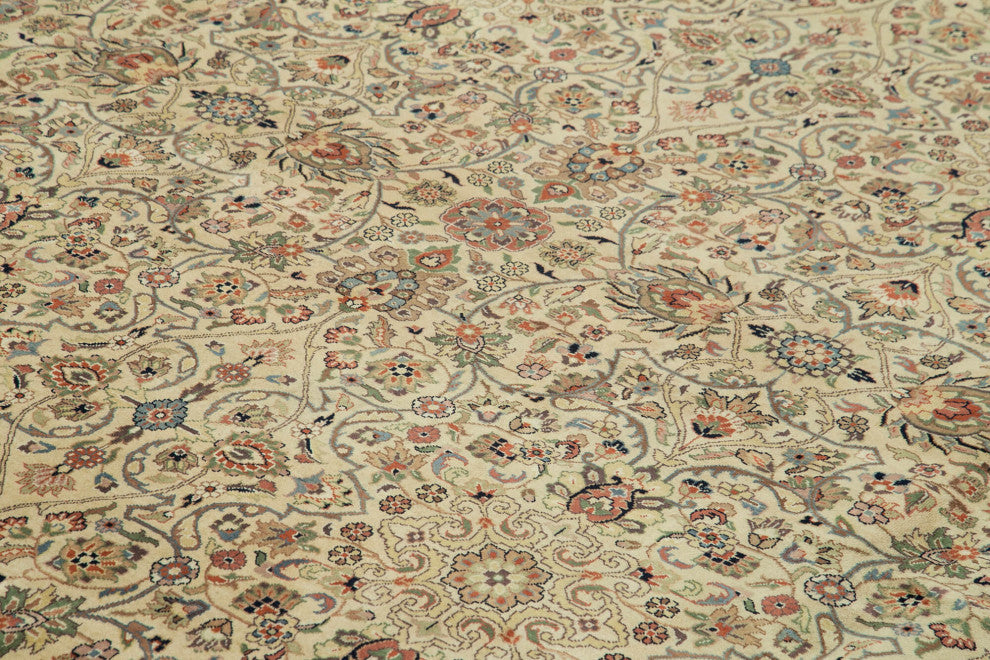 Rug N Carpet - Handwoven Oriental 12' 0" x 14' 11" Oversize Oushak Area Rug