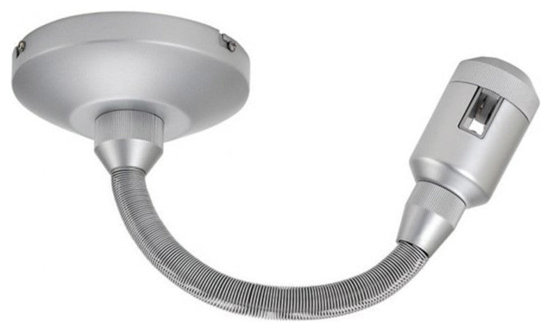 Flexrail Single Circuit 48" Surface Mount Flexible Power Feed, Platinum