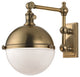 Hudson Valley 1671-AGB, 1 Light Wall Sconce