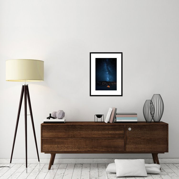 "The Sky Is My Blanket" Framed Digital Print by John Fan, 22x30"