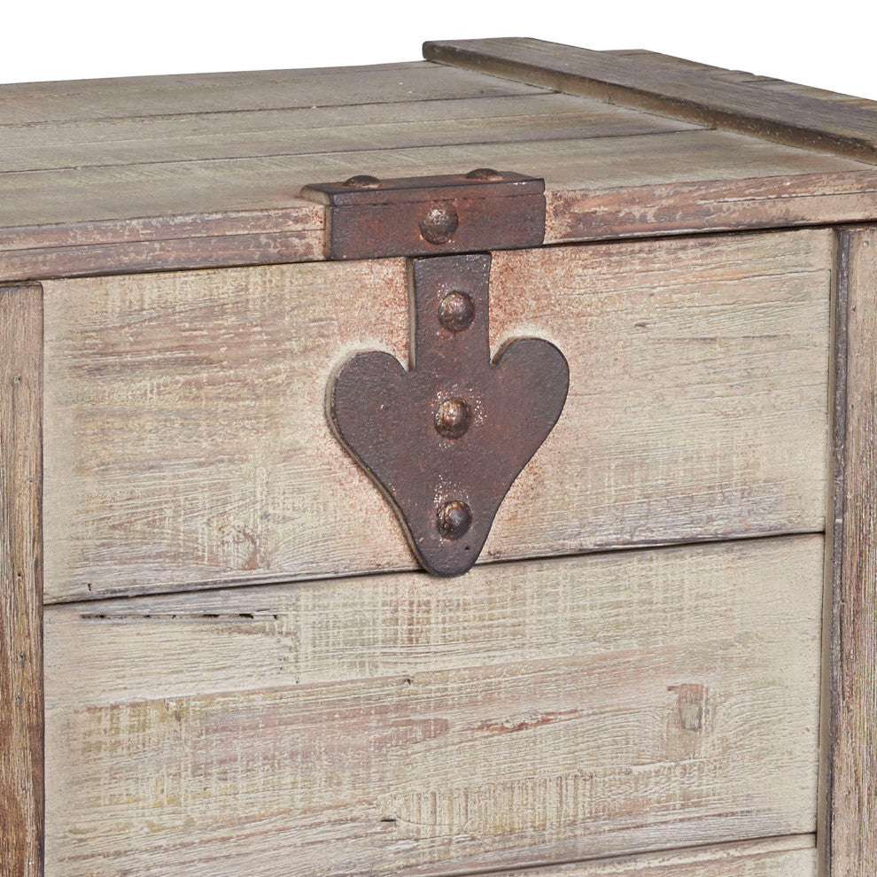Antiqued Decorative Trunk