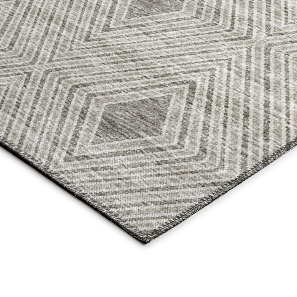 Indoor/Outdoor Sedona SN1 Sage Machine Washable 10' x 10' Round Rug