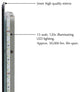 Transolid Mason LED-Backlit Contemporary Mirror, Silver