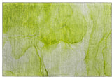 Premium Machine Washable Mayfield AMF507 Green 1'8" x 2'6" Rug