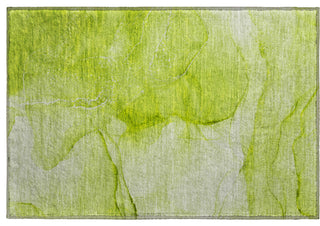Premium Machine Washable Mayfield AMF507 Green 1'8" x 2'6" Rug