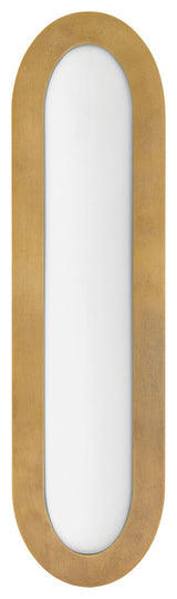 Hinkley Emme Large Led Vanity, Heritage Brass