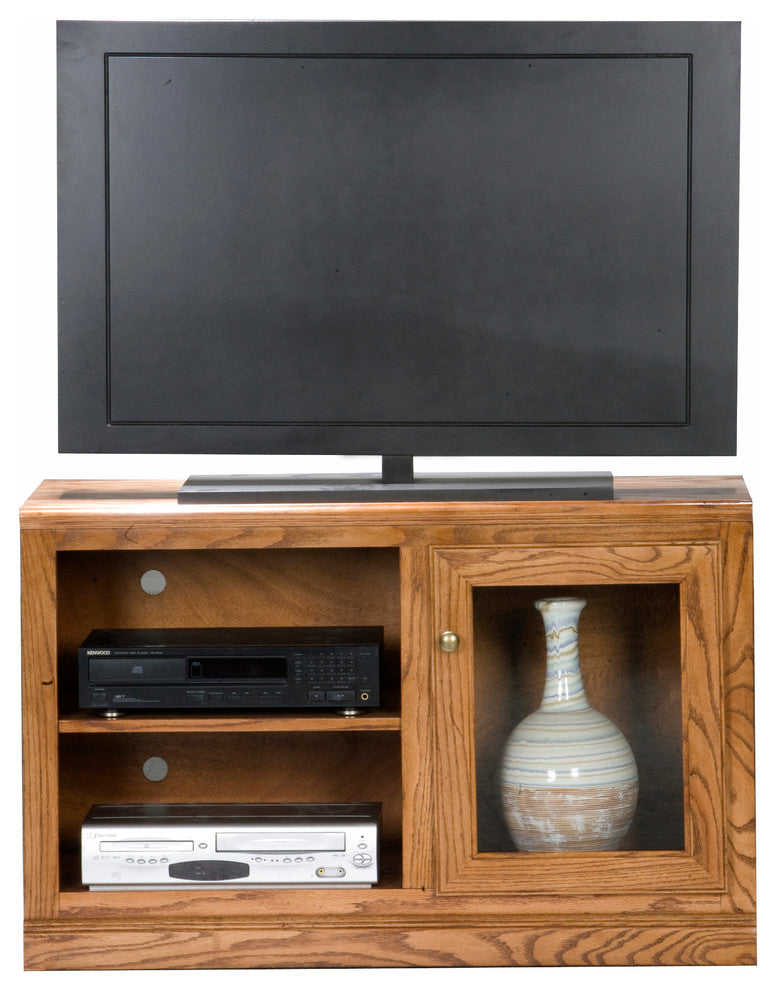 Heritage 42" TV Cart, Medium Light Oak