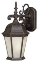 Forte 1 Light Fluorescent Cast Outdoor Wall Lantern Painted Rust
