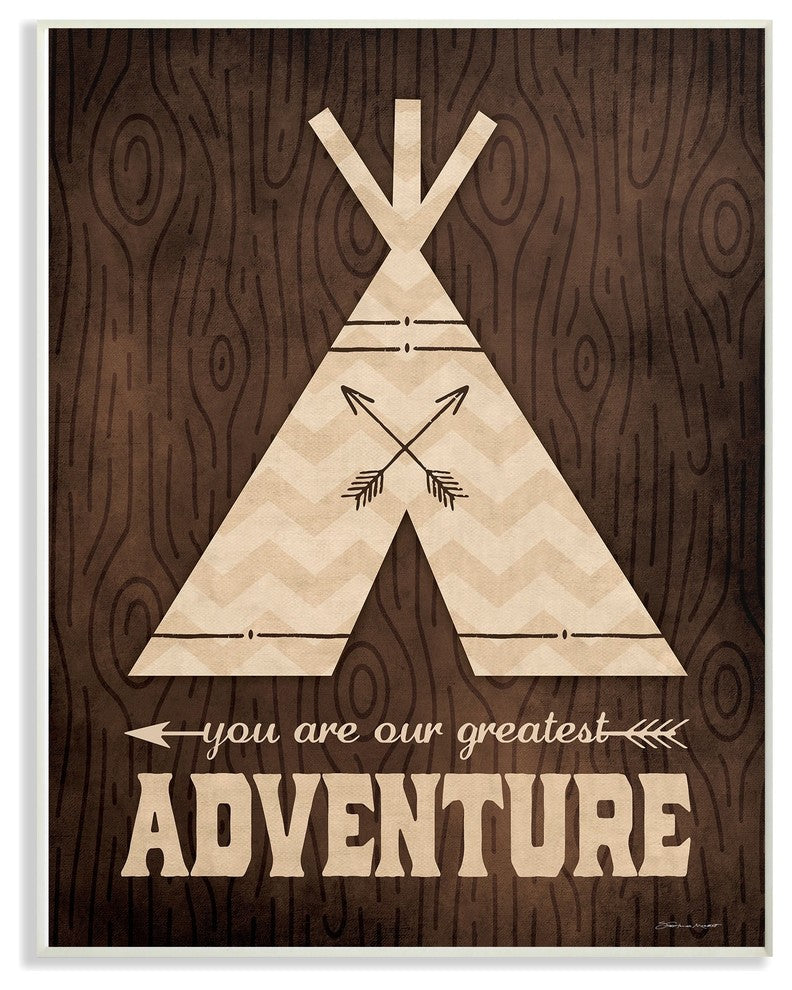 Stupell Ind. You Are Our Greatest Adventurer Wall Plaque, 13"x19"