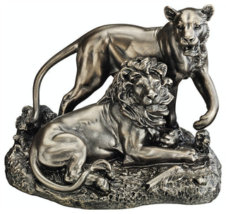 Lion and Lioness Statue Statue
