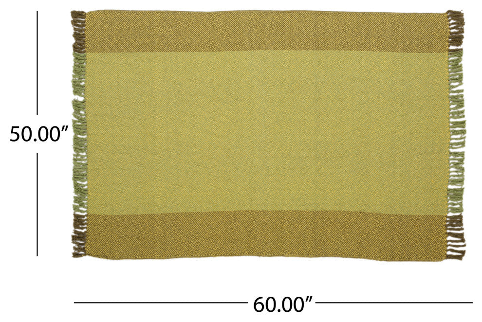 Anna Handcrafted Cotton Throw Blanket