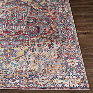 Iris IRS-2358 Traditional Denim/Charcoal 7'6"x9'6" Area Rug