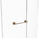 Que New 18" Shower Door Towel Bar, Brushed Bronze