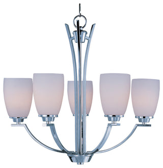 Maxim Lighting Rocco 5-Light Chandelier in Polished Chrome - 20025SWPC