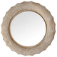 30 in. W x 30 in. H Round Farmhouse Framed Wall Bathroom Vanity Mirror