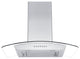 ZLINE 30" Wall Mount Hood, Stainless Steel and Glass With Crown Molding KZCRN-30