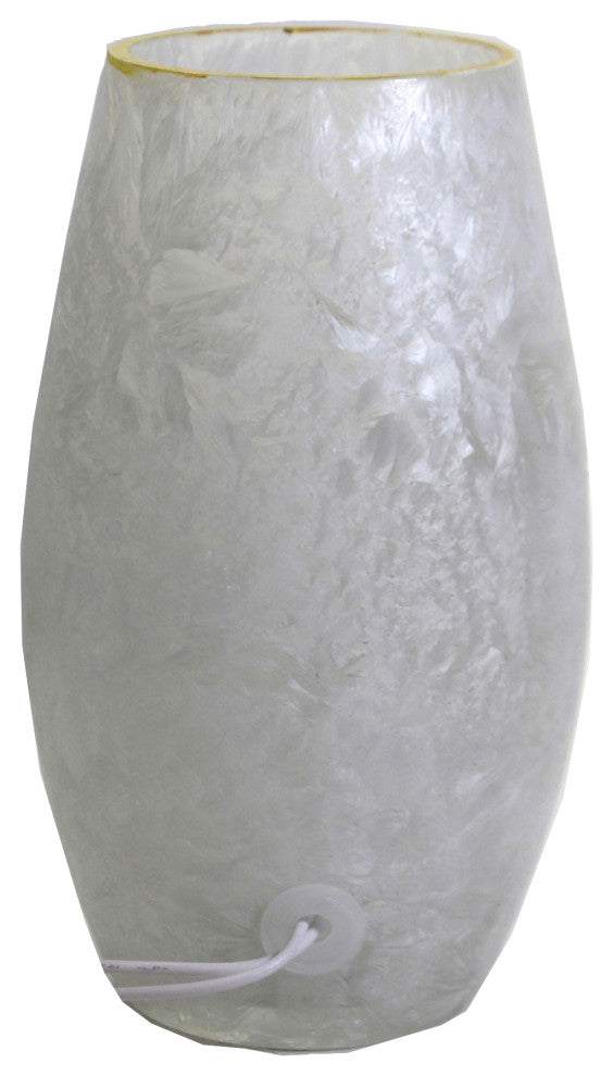 7.25In & Stars Pre-Lit Vase, Glass, Elephant Ske9205 Moon