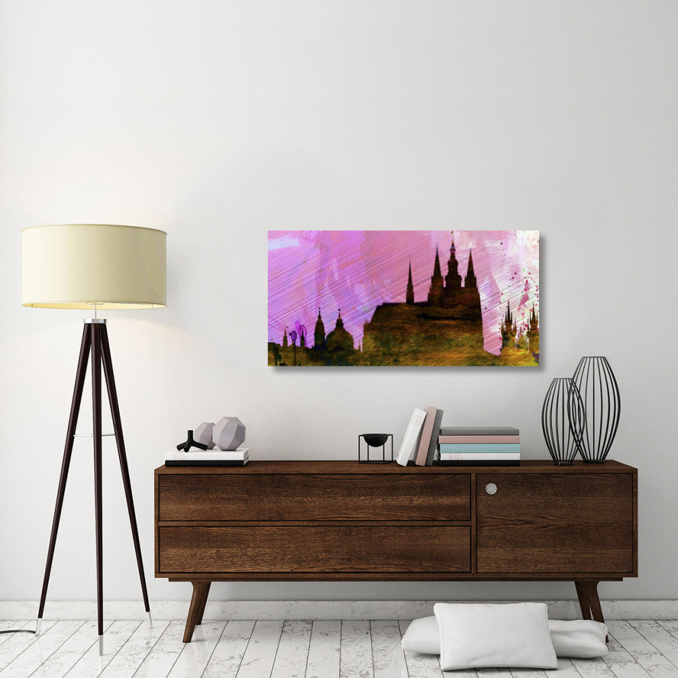"Prague City Skyline" Fine Art Print