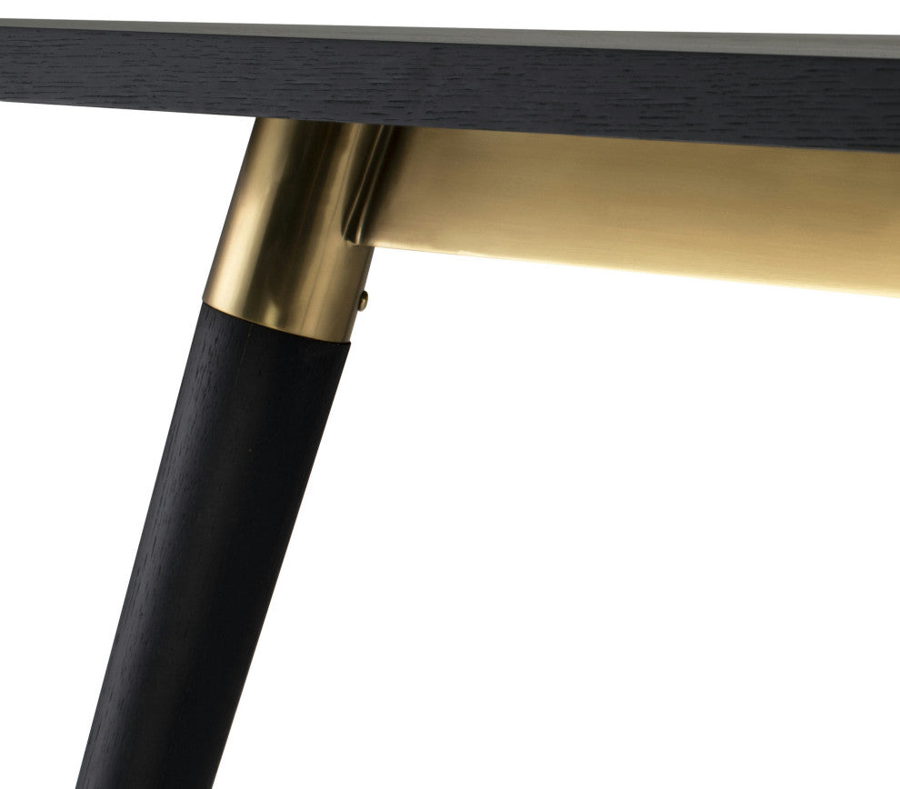 Scholar Onyx Wood Dining Table, HGEM868
