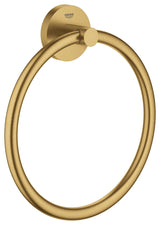 Grohe 40 365 1 Essentials 7-1/16" Wall Mounted Towel Ring - Brushed Cool