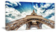 "Eiffel Tower With Fast Moving Clouds" Photograph Print