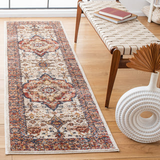 Safavieh Bijar BIJ652A Rug, Ivory/Rust, 2'3" X 8'