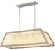 Quoizel SYA536BN 5-Light Island Chandelier, Syrah