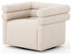 Evie Swivel Chair-Hampton Cream