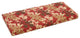 40"x19" Outdoor Spun Polyester Loveseat Cushion, Montfleuri Sangria