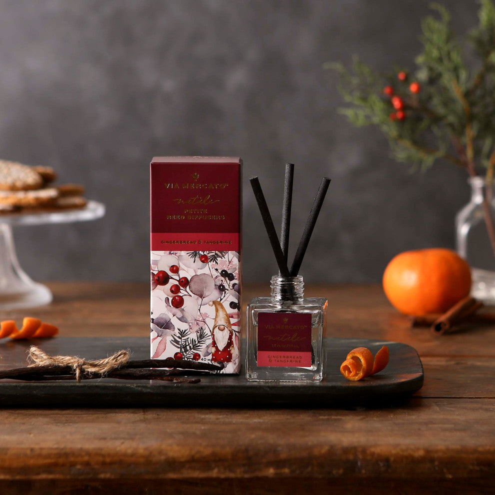 Petite Reed Diffuser - Gingerbread & Tangerine