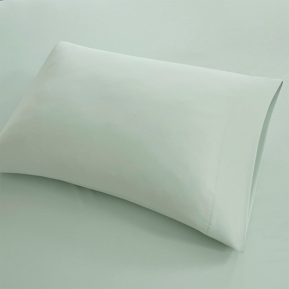 Sleep Philosophy Smart Cool Microfiber Sheet Set, Aqua