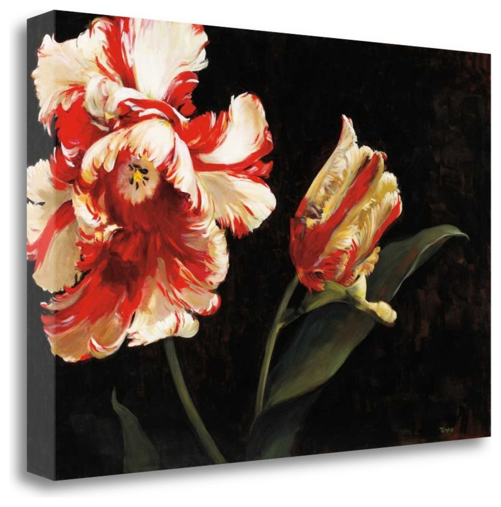 "Resplendent" By Jennie Tomao,Ready to Hang Giclee Print on Gallery Wrap Canvas