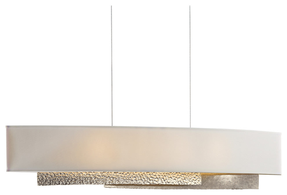 Oceanus Pendant, Flax Shade, Soft Gold