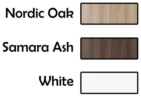 Royo Look Collection Bathroom Vanity with Sink, Nordic Oak, 36"